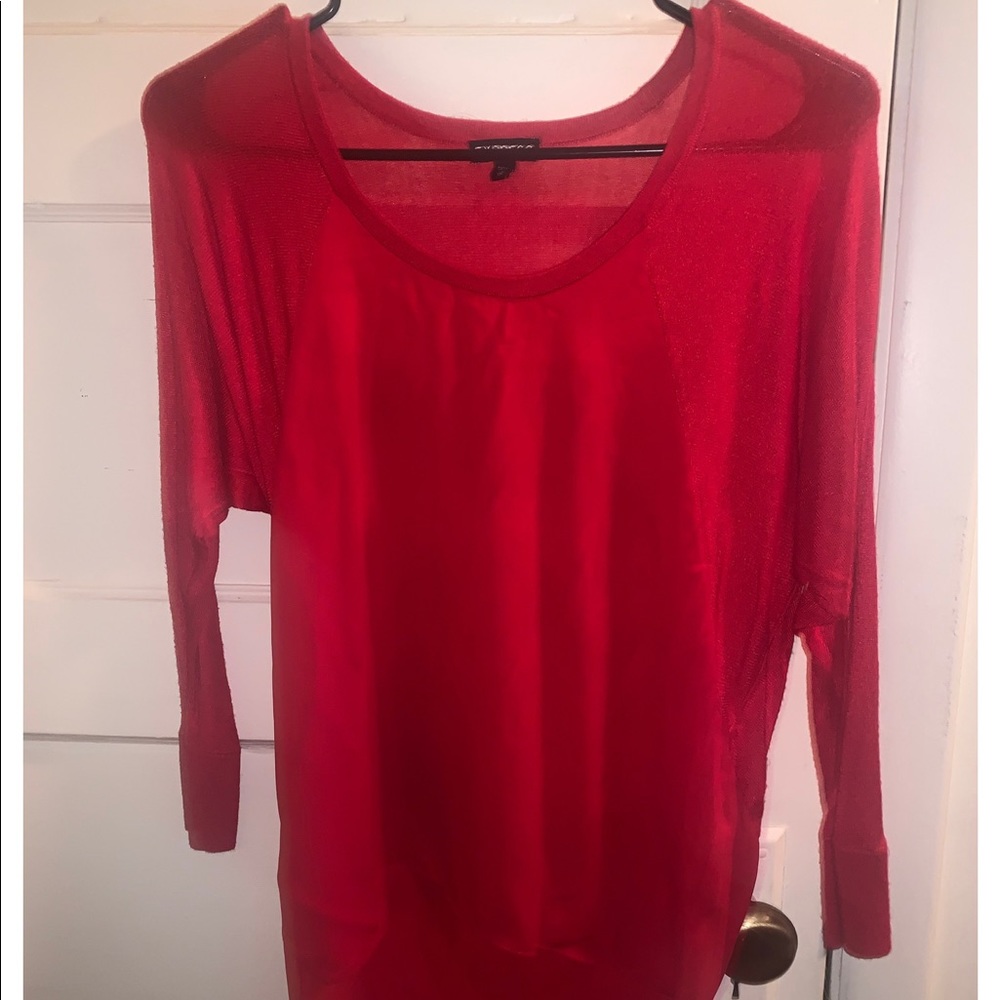 Red sweater